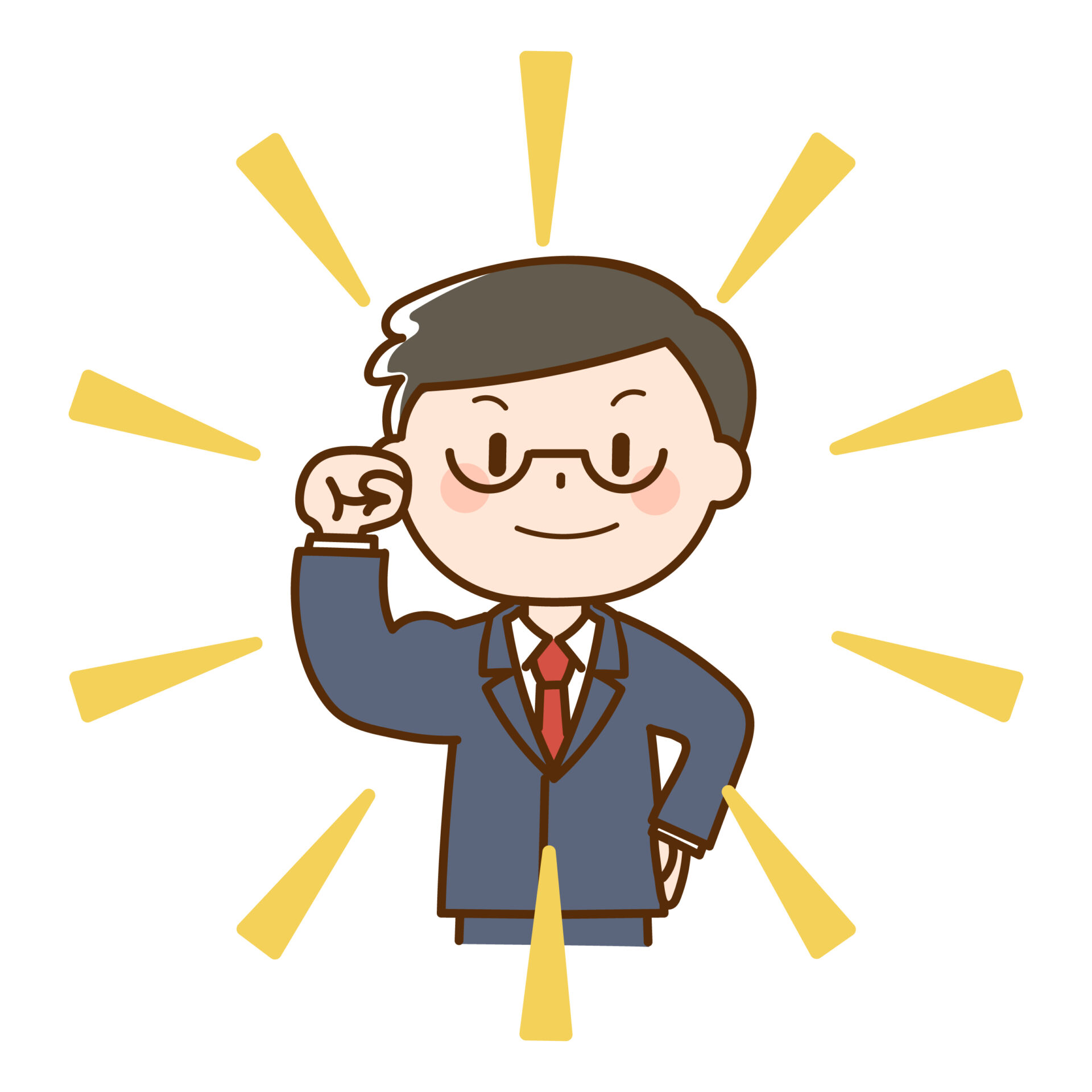 男性のアートディレクターの絵