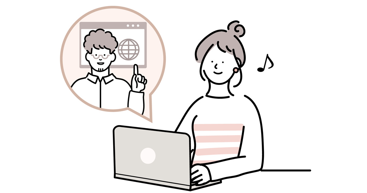 オンラインレッスンで独学している人の絵